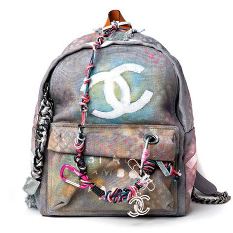 chanel back pack|authentic chanel backpack.